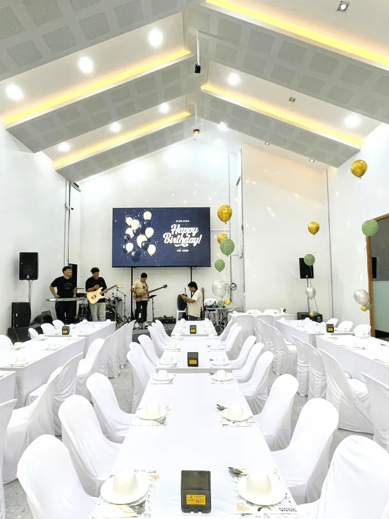 บรรยากาศงานจัดเลี้ยงและห้องประชุมที่ COME Catering ขอนแก่น