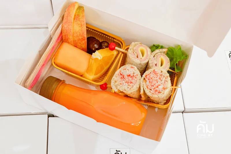 บรรยากาศงานจัดเลี้ยงและห้องประชุมที่ COME Catering ขอนแก่น